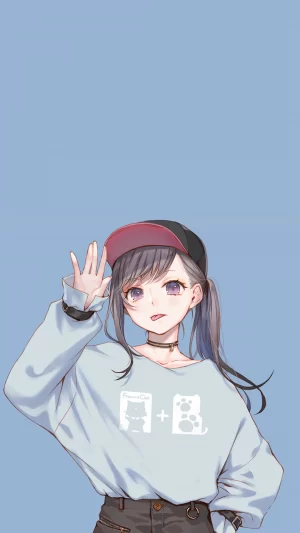 Background Anime Girl Wallpaper