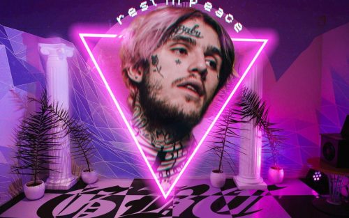 Background Lil Peep Wallpaper