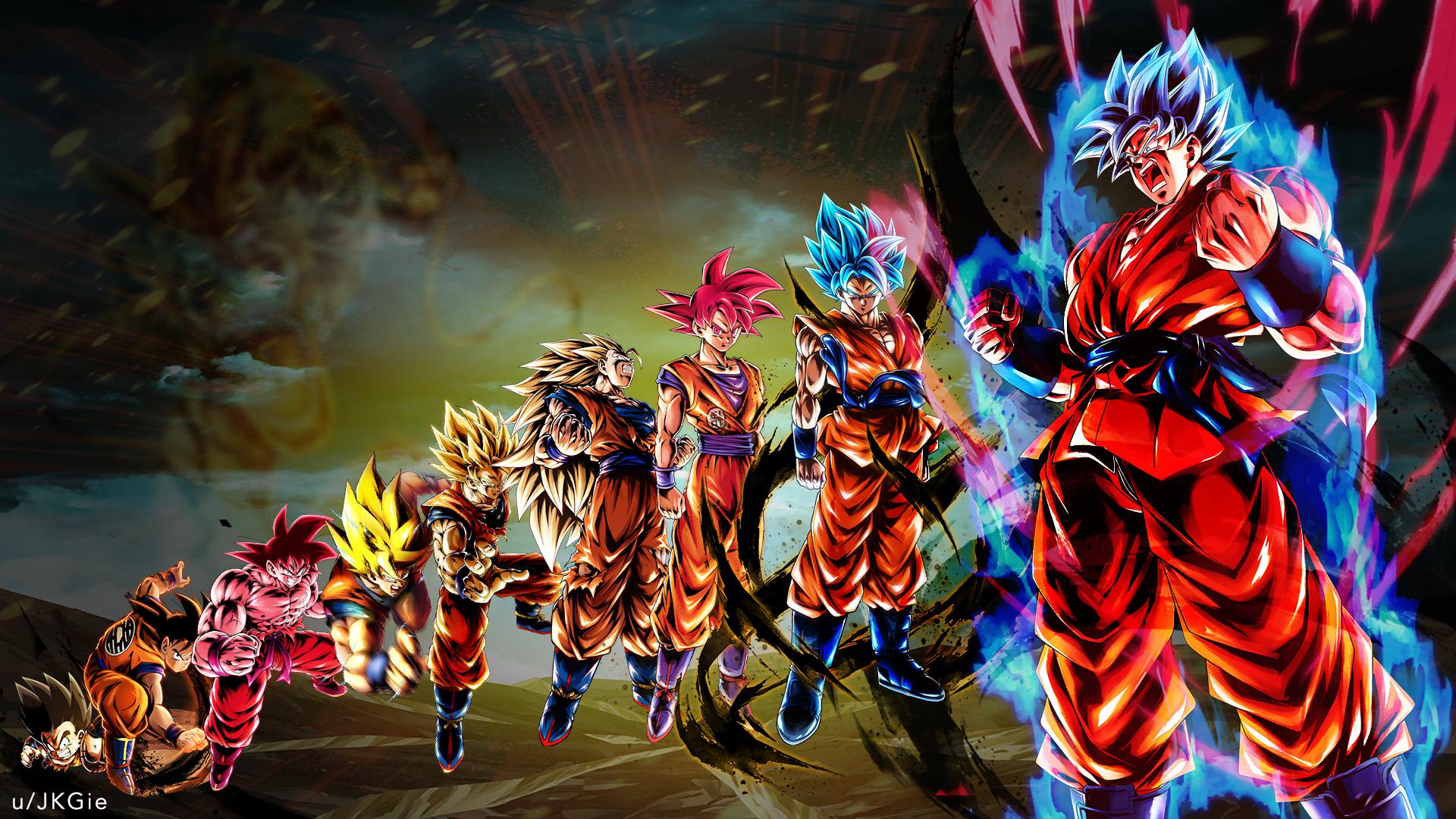 Desktop Goku Ultra Instinct Wallpaper