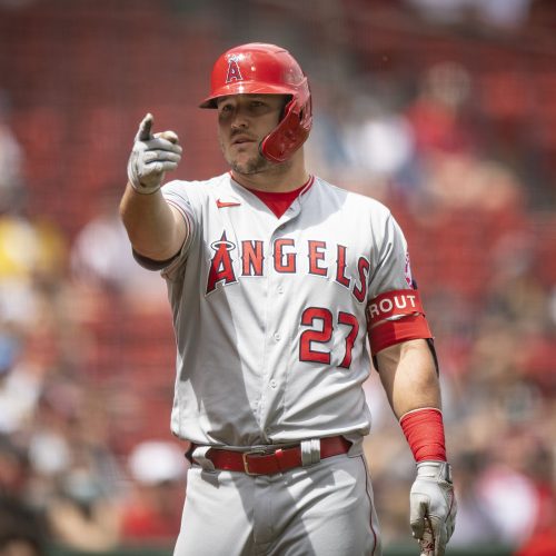 Background Mike Trout Wallpaper