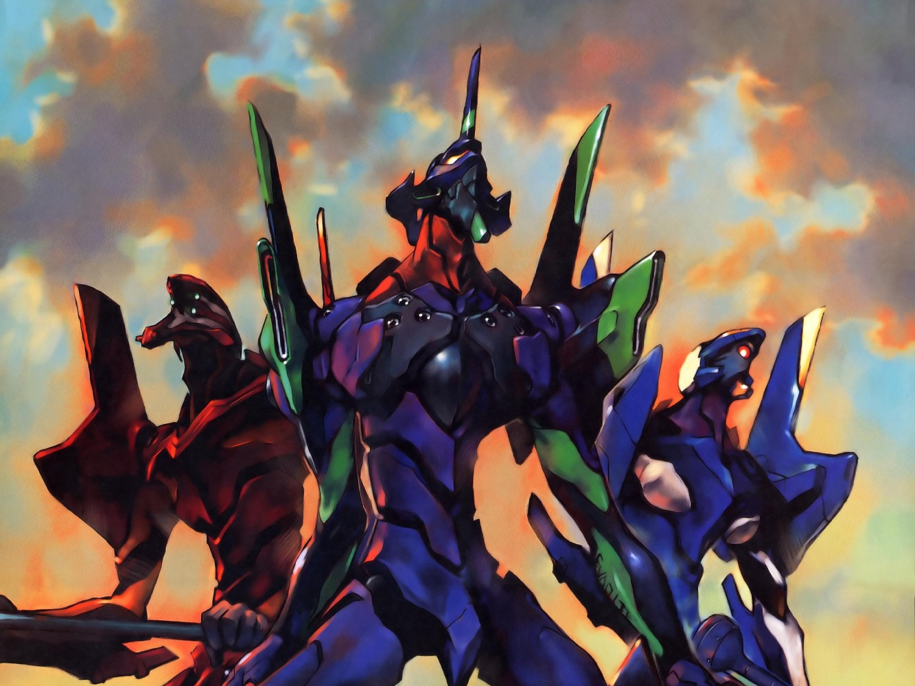 Background Evangelion Wallpaper