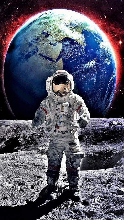 Background Astronaut Wallpaper