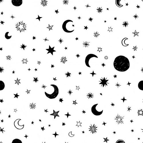 Black With Stars Wallpaper