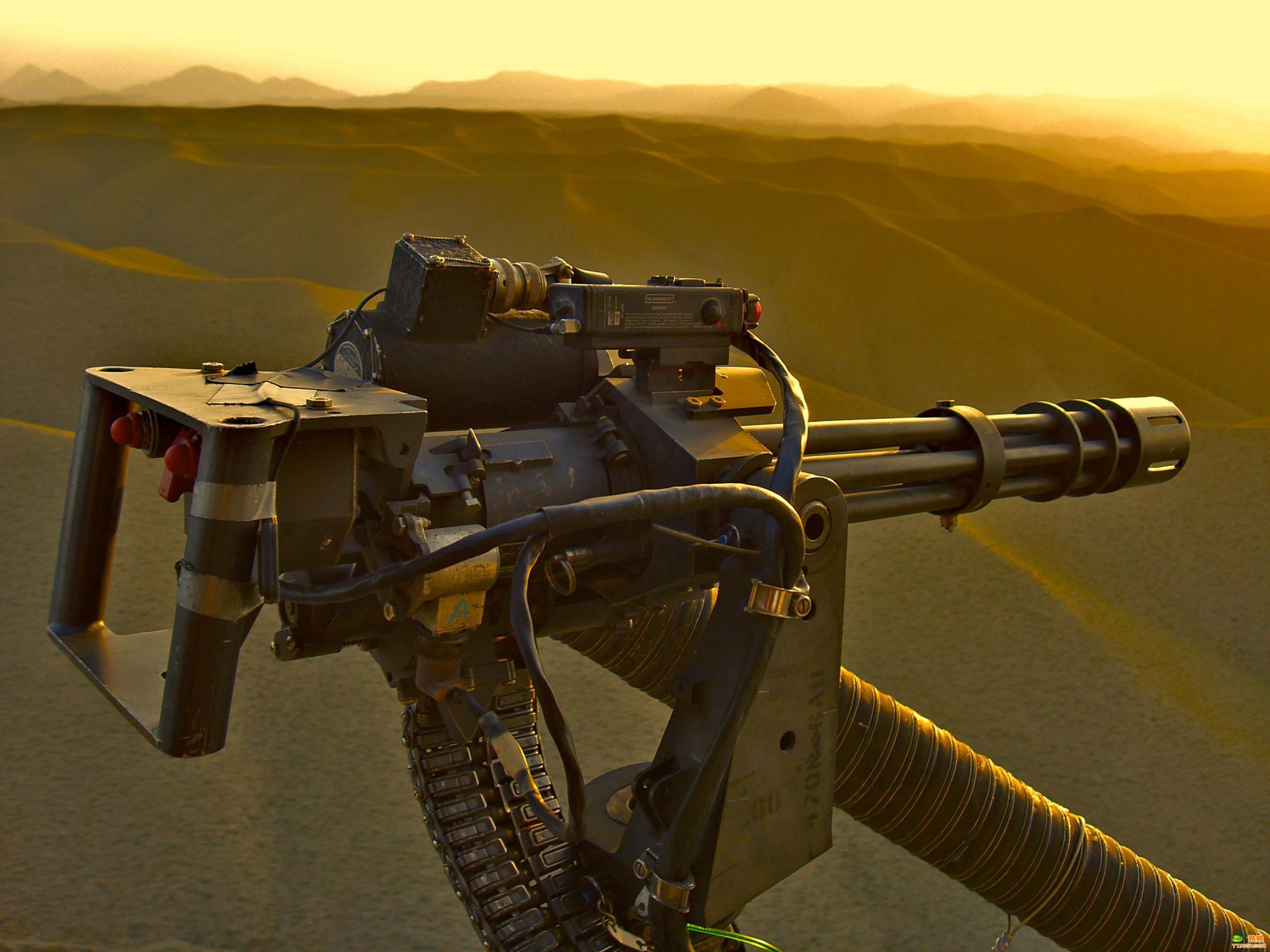 Background Minigun Wallpaper