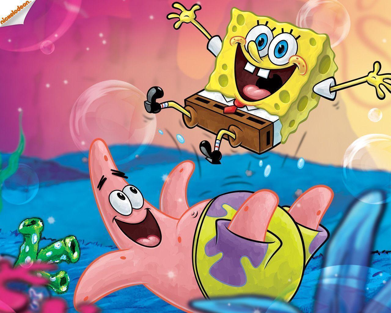 Spongebob And Patrick Wallpaper