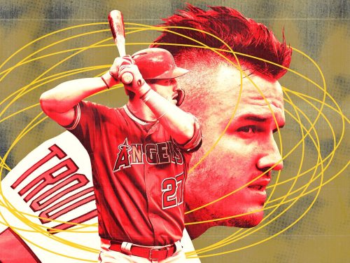 Background Mike Trout Wallpaper