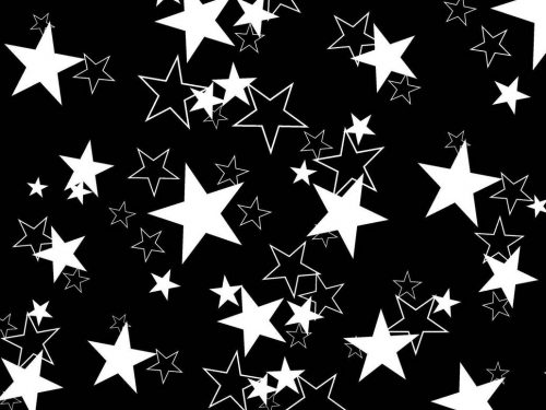 Black With Stars Wallpaper