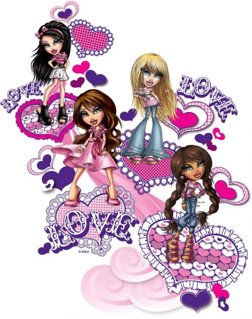 Background Bratz Wallpaper