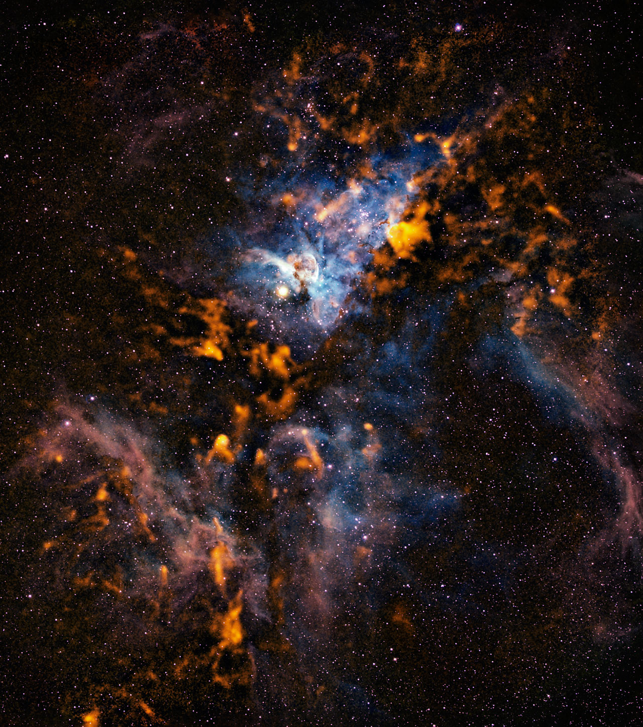 Background Carina Nebula Wallpaper