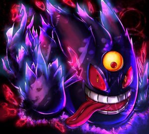 Background Gengar Wallpaper