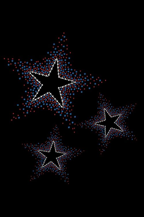 Black With Stars Wallpaper