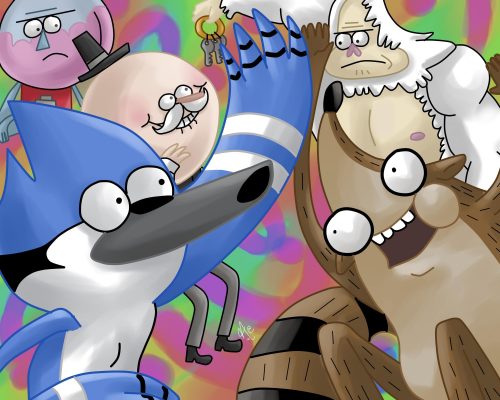 Background Regular Show Wallpaper