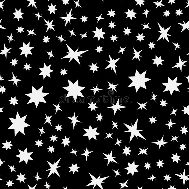 Black With Stars Wallpaper