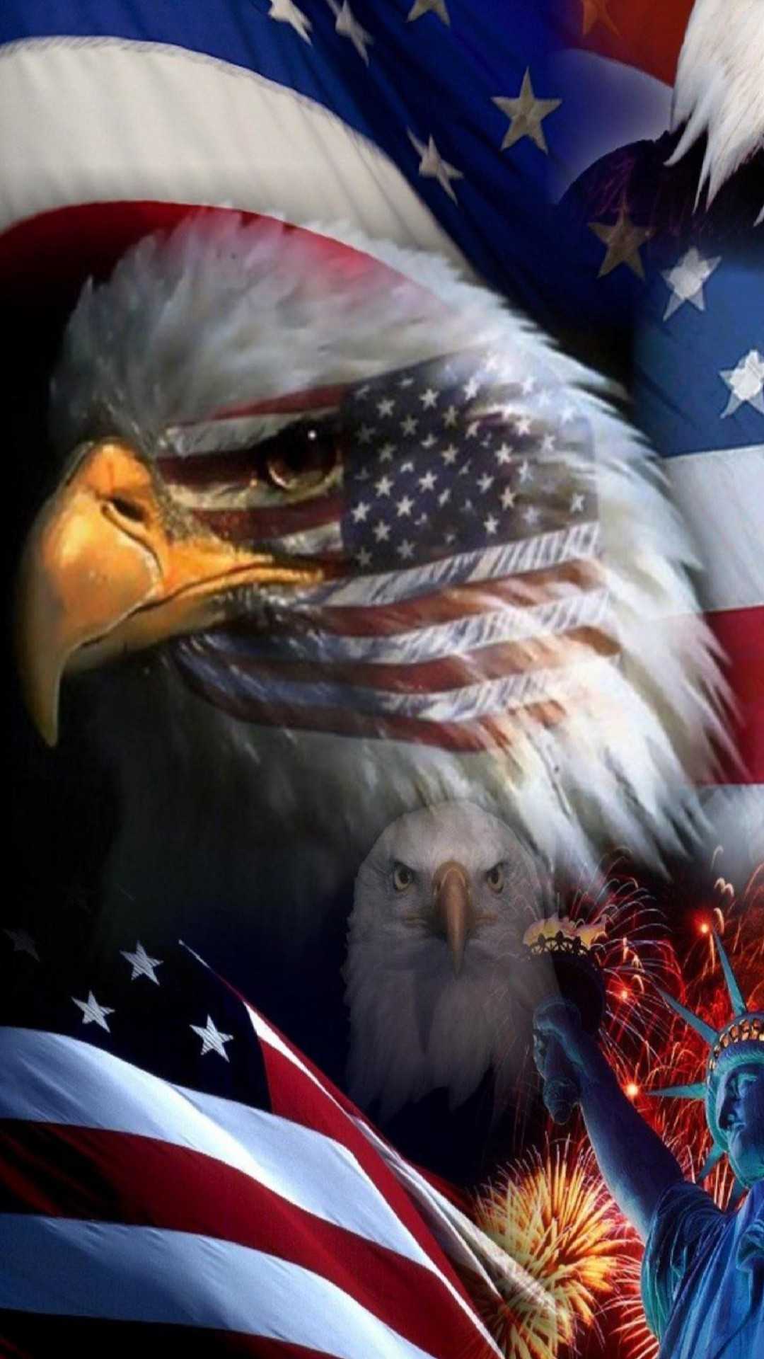 Background American Flag Wallpaper