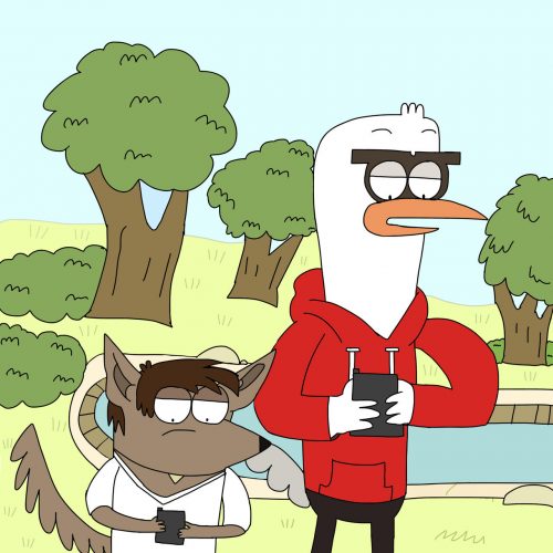 Background Regular Show Wallpaper