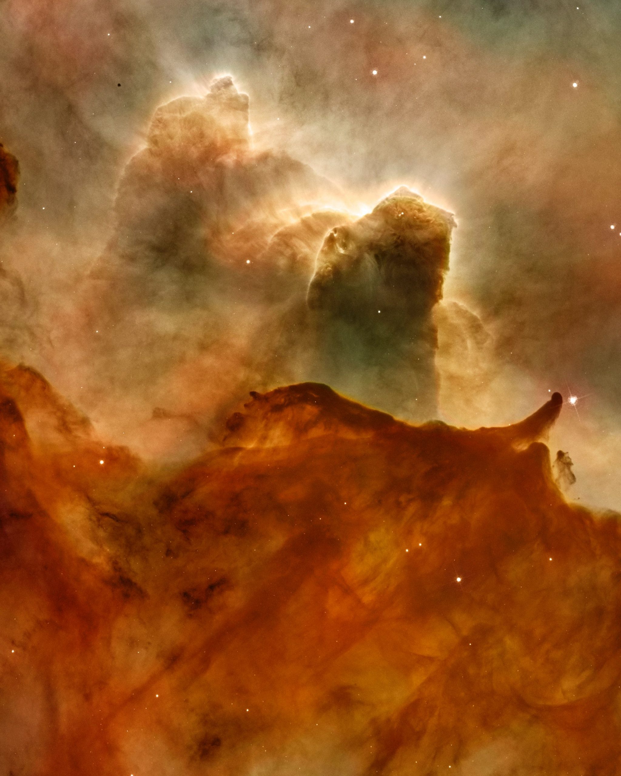 Background Carina Nebula Wallpaper