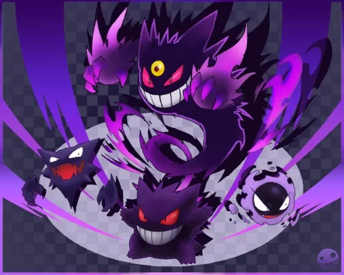 Background Gengar Wallpaper