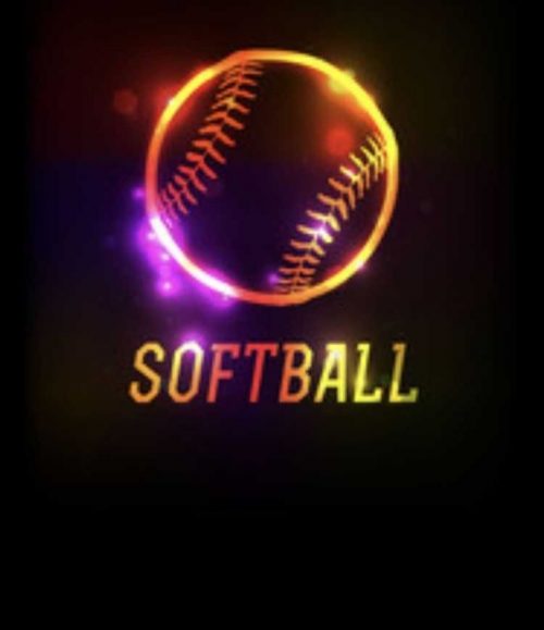 Background Softball Wallpaper