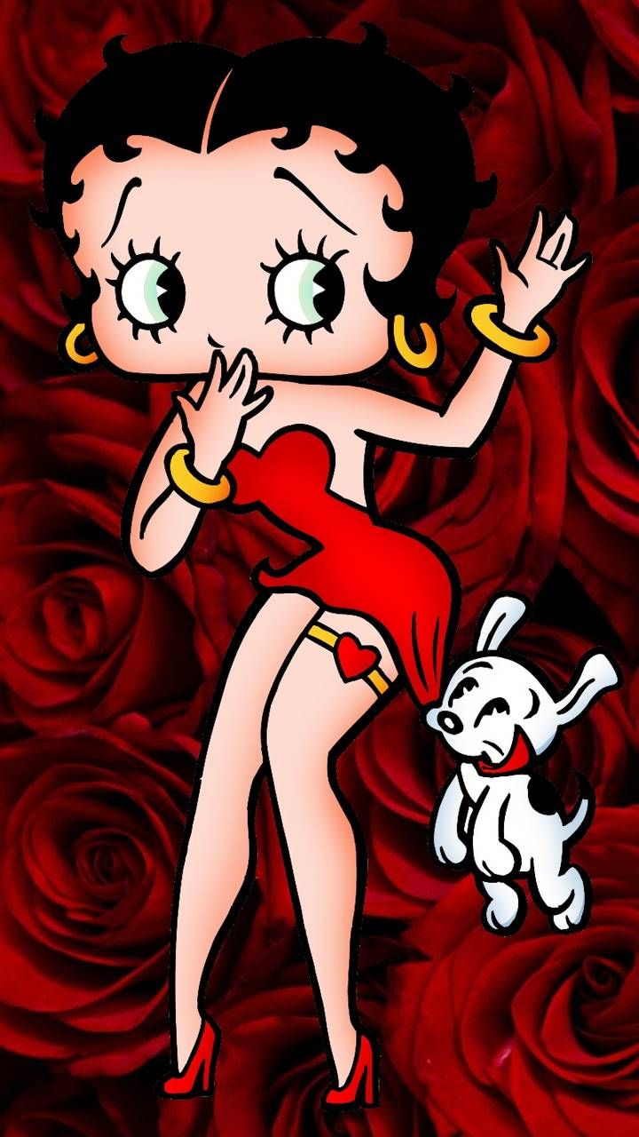 Background Betty Boop Wallpaper