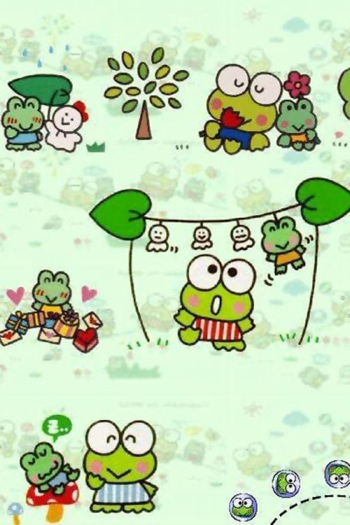 Background Keroppi Wallpaper