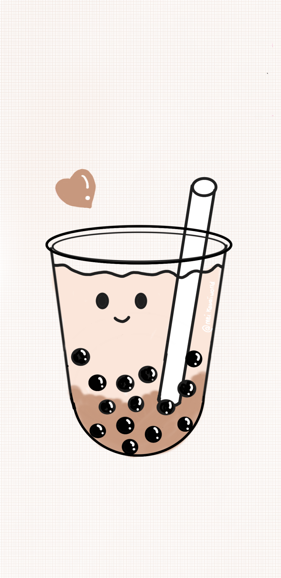 Background Boba Wallpaper