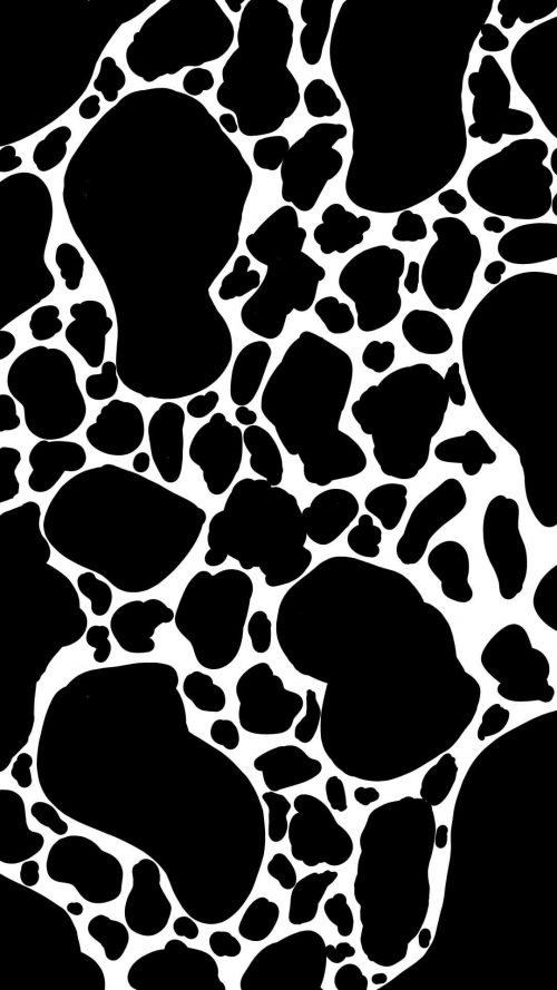 Cow Print Wallpaper