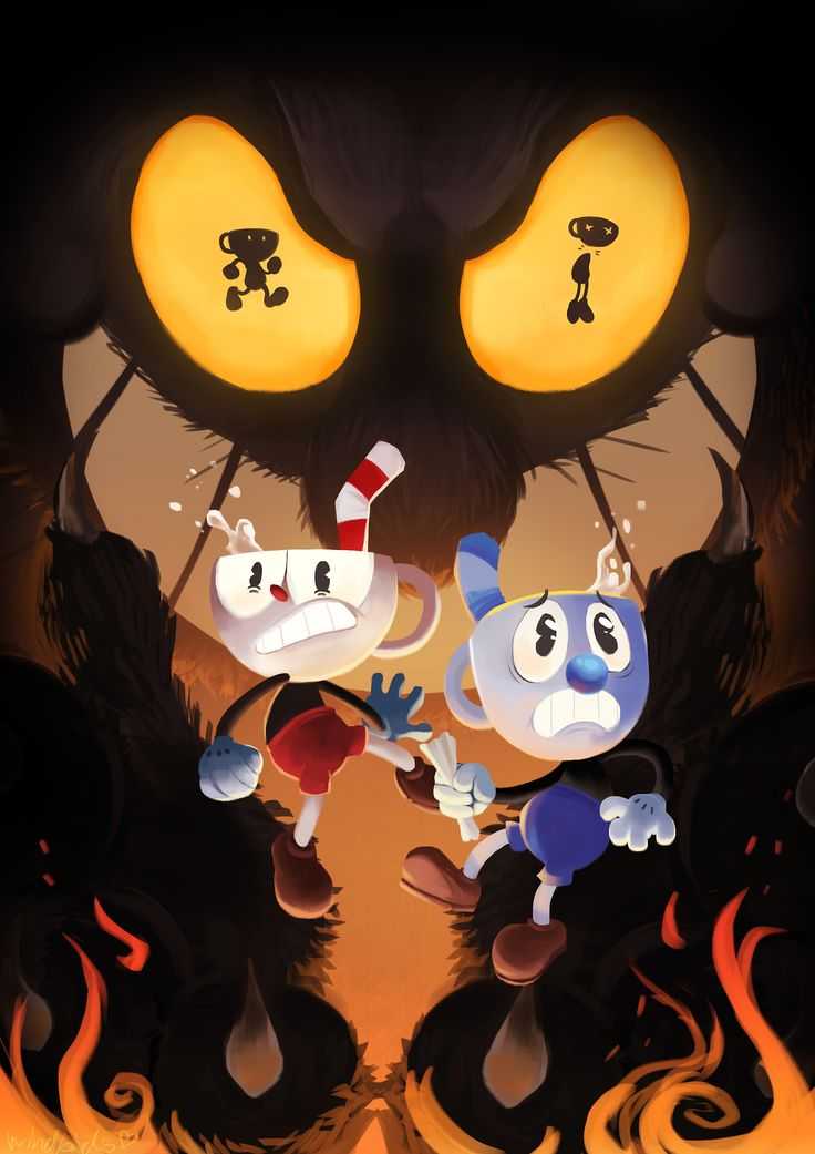 Cuphead Background Wallpaper