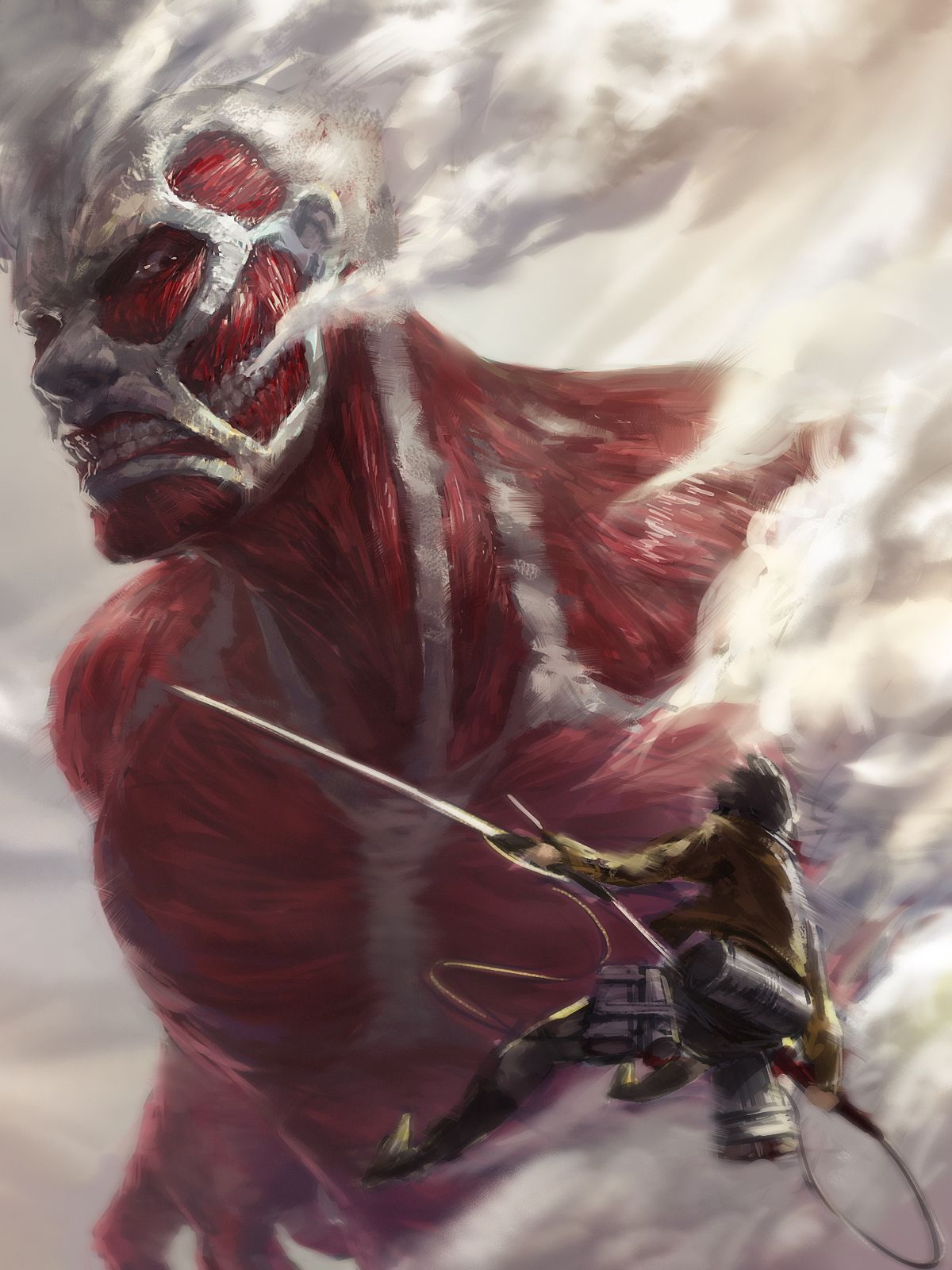 Attack On Titan Background Wallpaper
