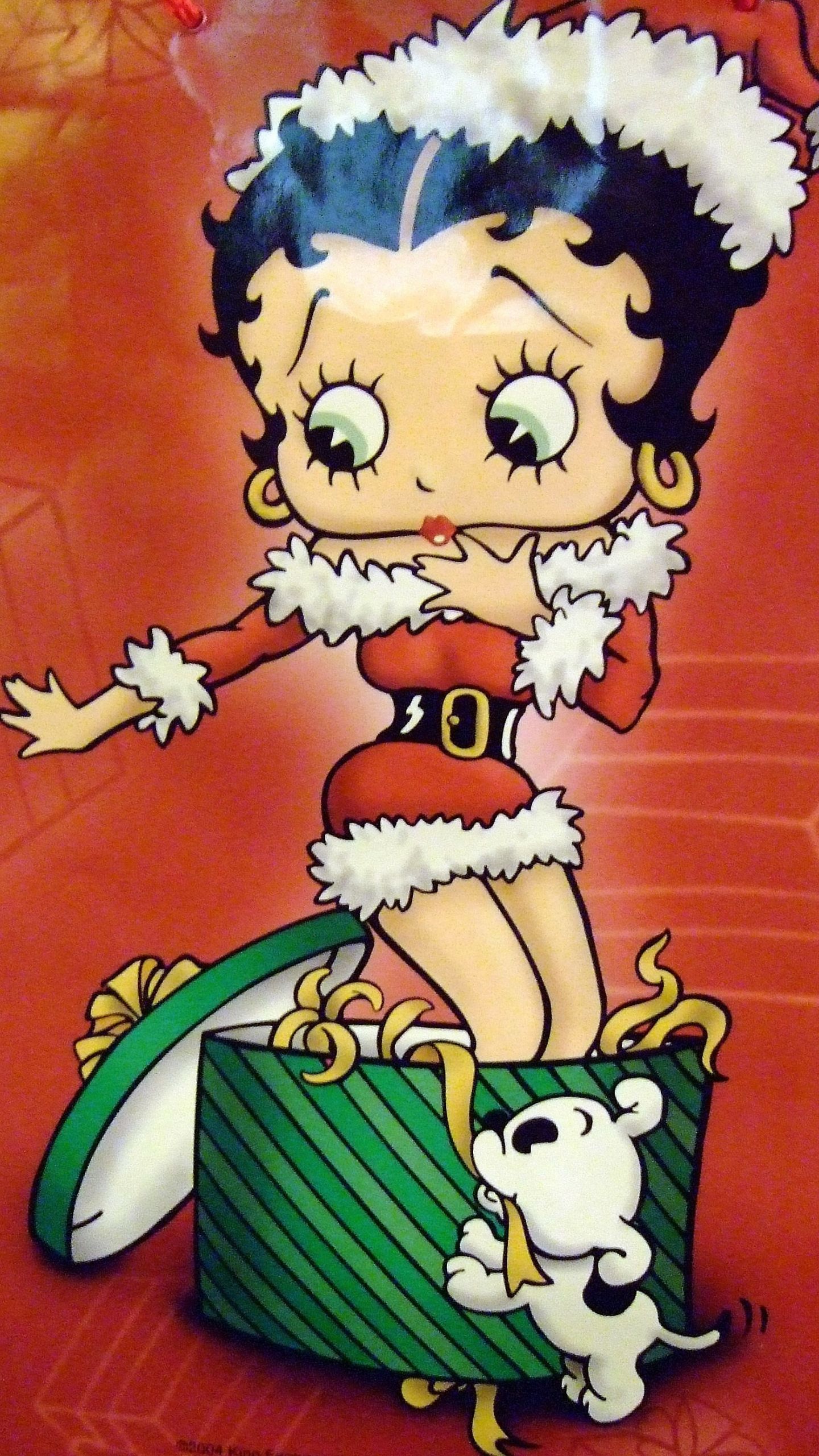 Background Betty Boop Wallpaper