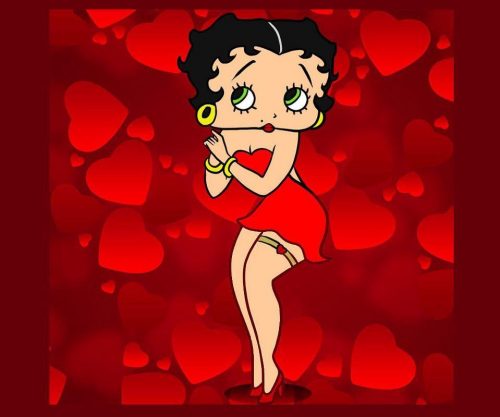 Background Betty Boop Wallpaper