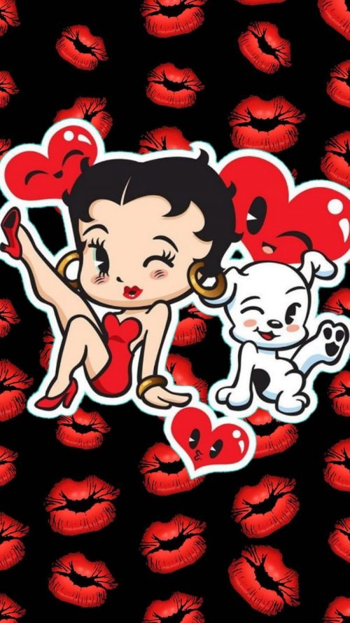 Background Betty Boop Wallpaper