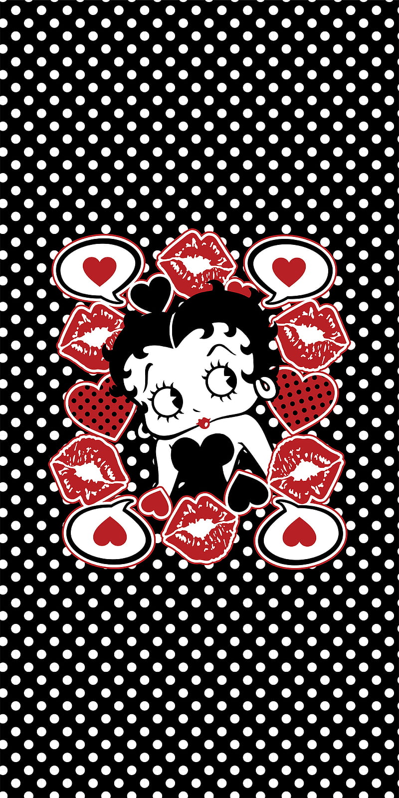 Background Betty Boop Wallpaper