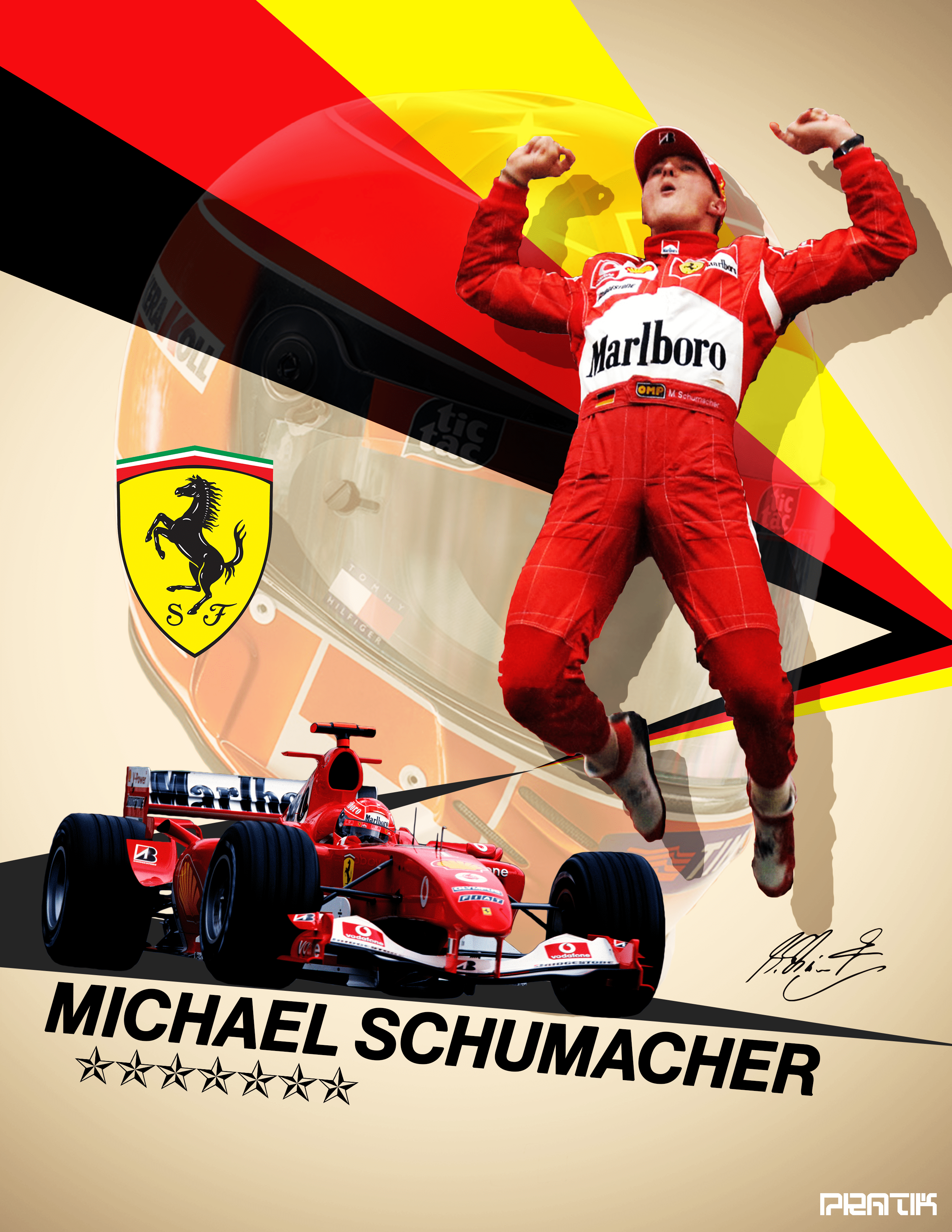 Background Schumacher Wallpaper