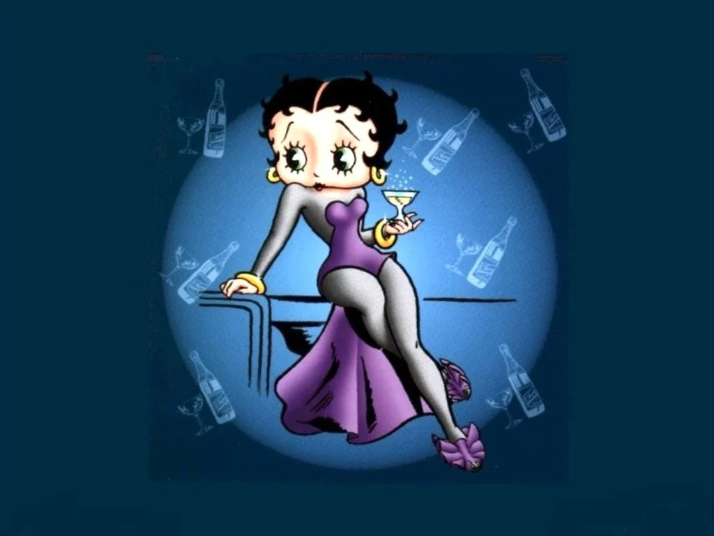 Background Betty Boop Wallpaper