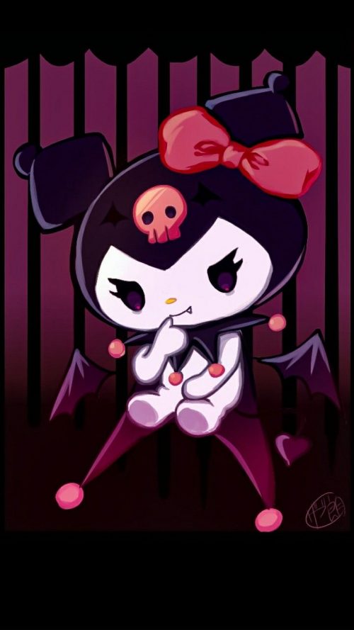 Background Kuromi Wallpaper