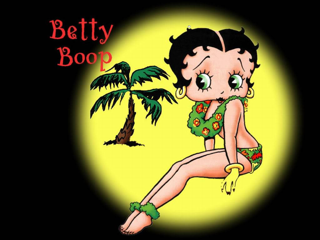 Background Betty Boop Wallpaper