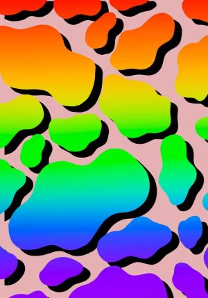 Cow Print Wallpaper