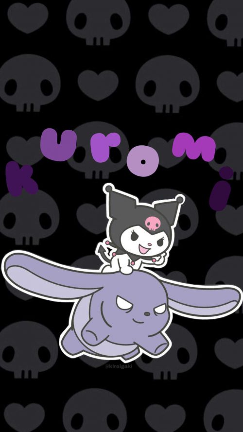 Background Kuromi Wallpaper