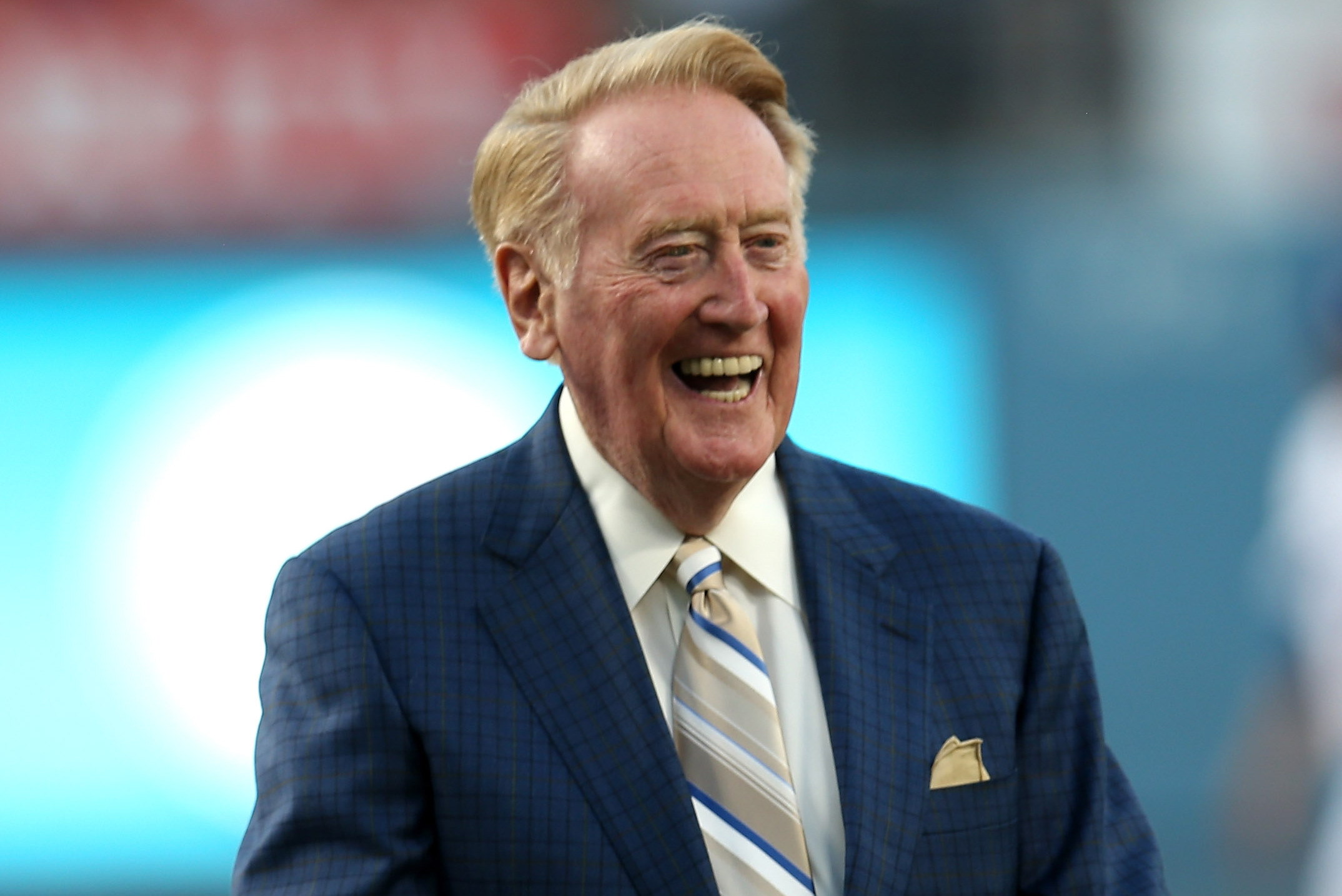 Background Vin Scully Wallpaper