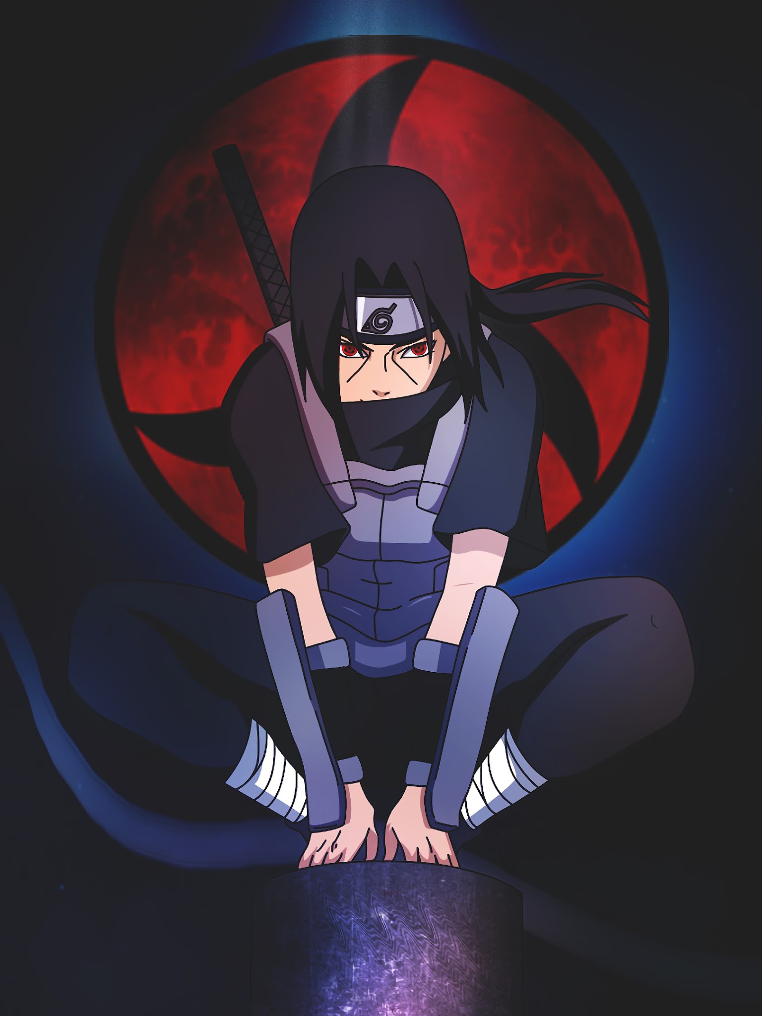 Itachi Uchiha Background Wallpaper