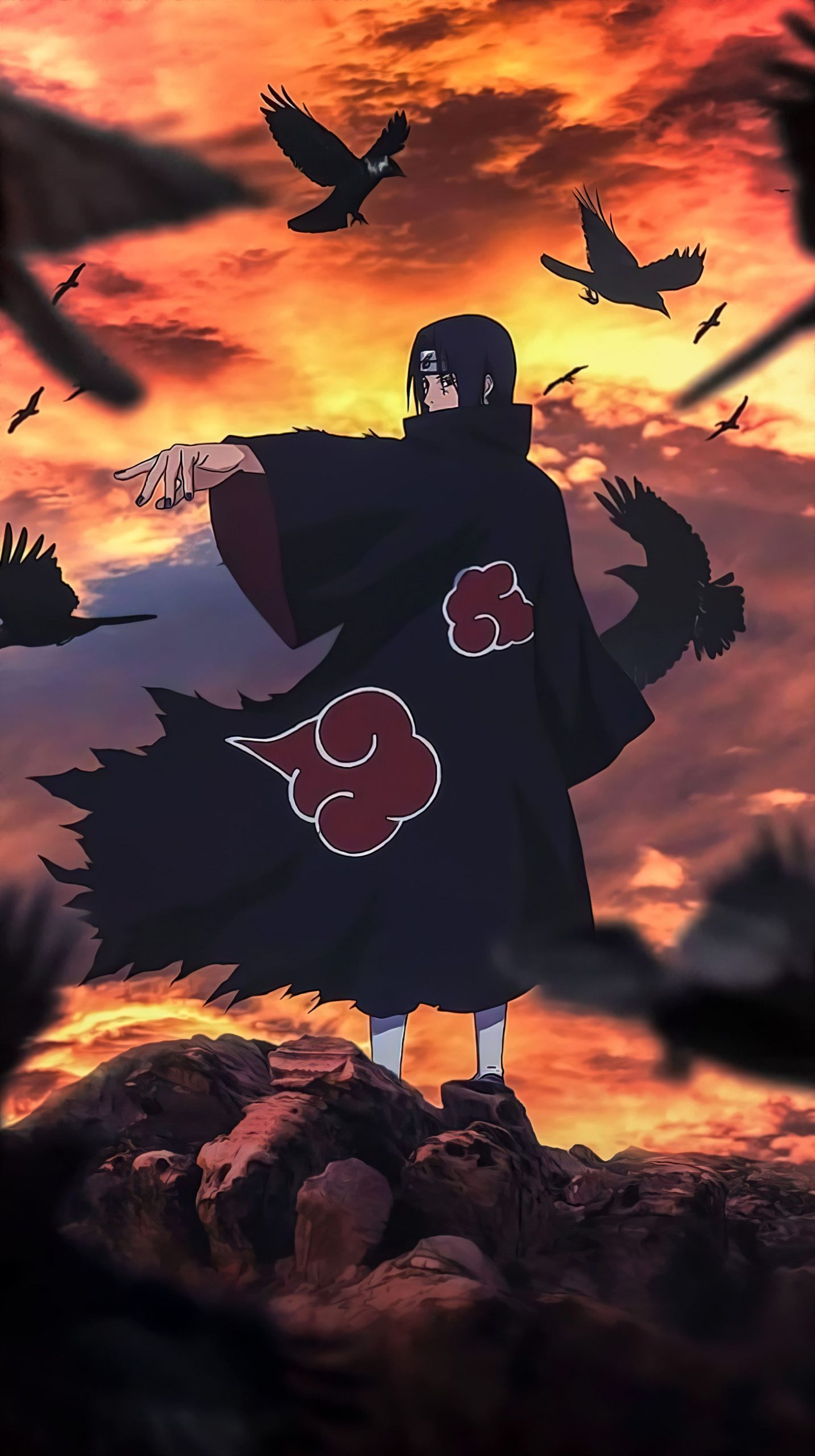 Itachi Uchiha Background Wallpaper