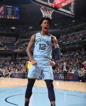 Ja Morant Background Wallpaper