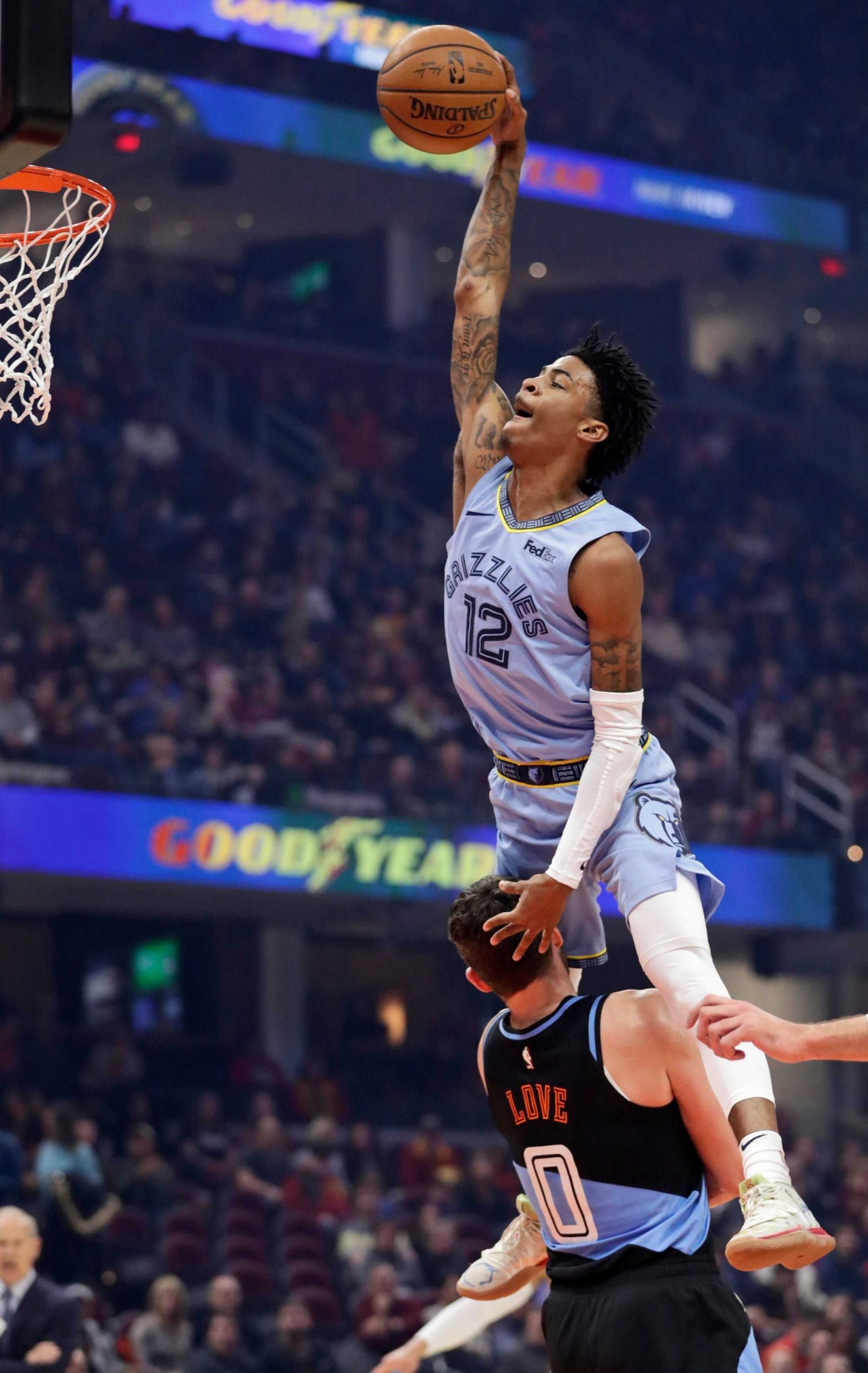 Ja Morant Background Wallpaper
