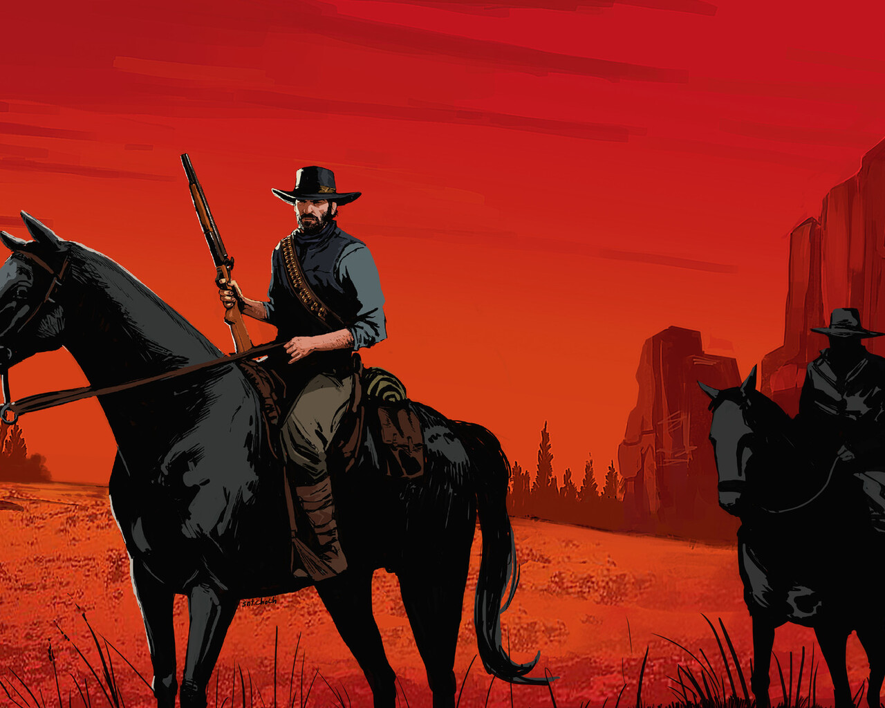 Red dead Redemption 2 Wallpaper