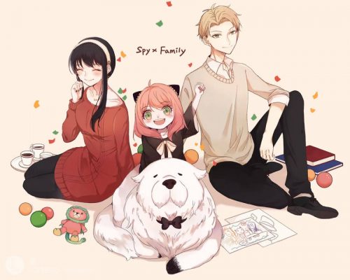 Background SPY X Family Wallpaper