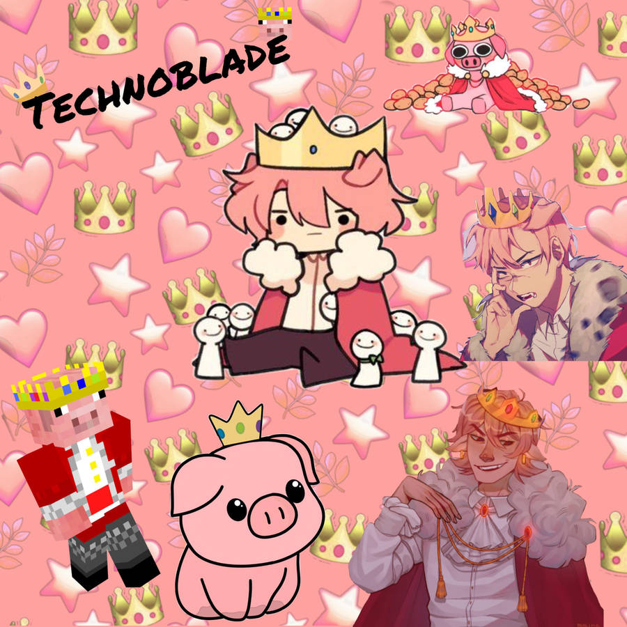 Background Technoblade Wallpaper