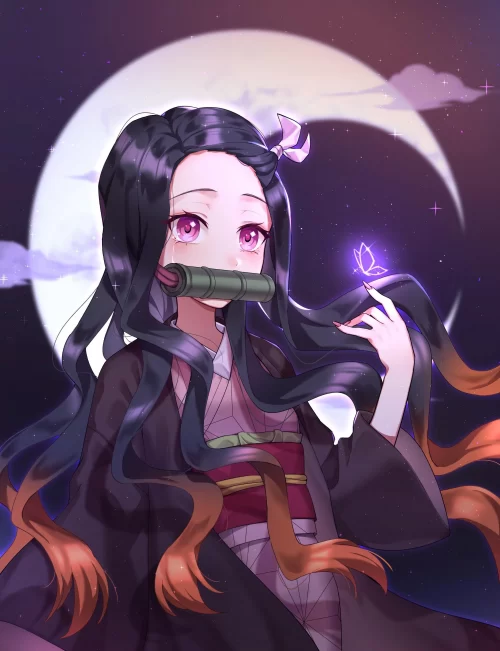 Background Nezuko Wallpaper