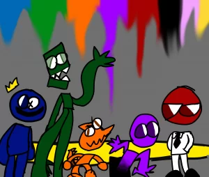Background Rainbow Friends Wallpaper