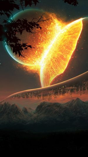 Background Space 4K Wallpaper