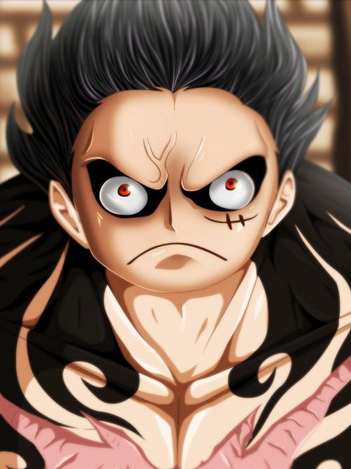 Background Luffy Gear 5 Wallpaper